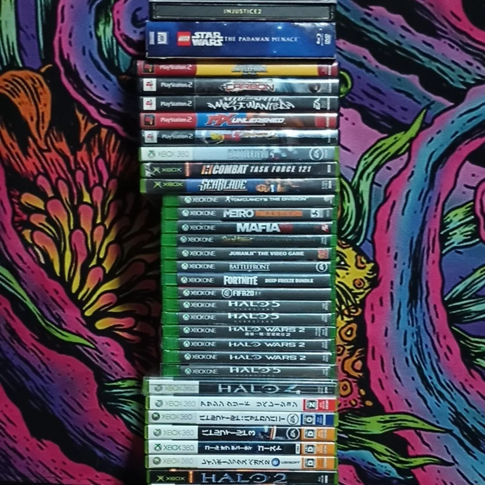 Video Game Collection for PlayStation and Xbox